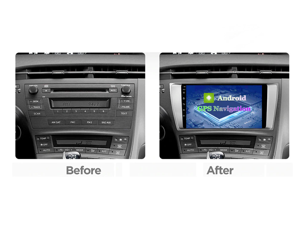 For Toyota Prius 2009 - 2015 9" Android Car Stereo