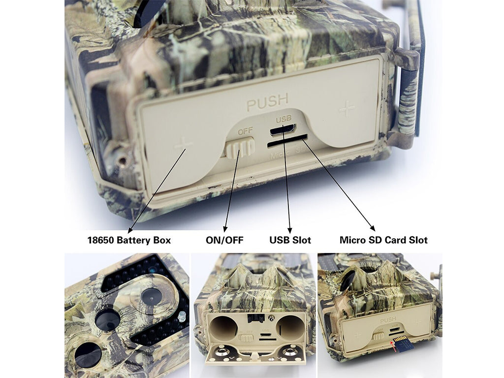 1080P Hunting Trail Camera 34 LED