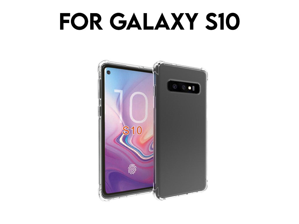 Samsung S10 Transparent Shockproof TPU Case 1.5mm