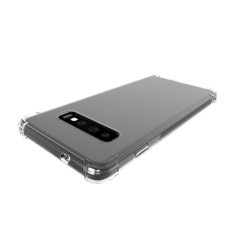 For Galaxy S10 Plus Transparent Shockproof TPU Case 1.5mm