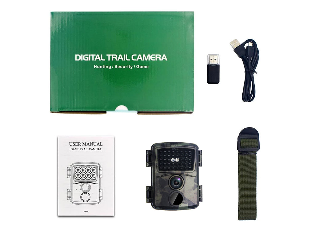 Compact 20MP 1080P Hunting Trail Camera 38 LED