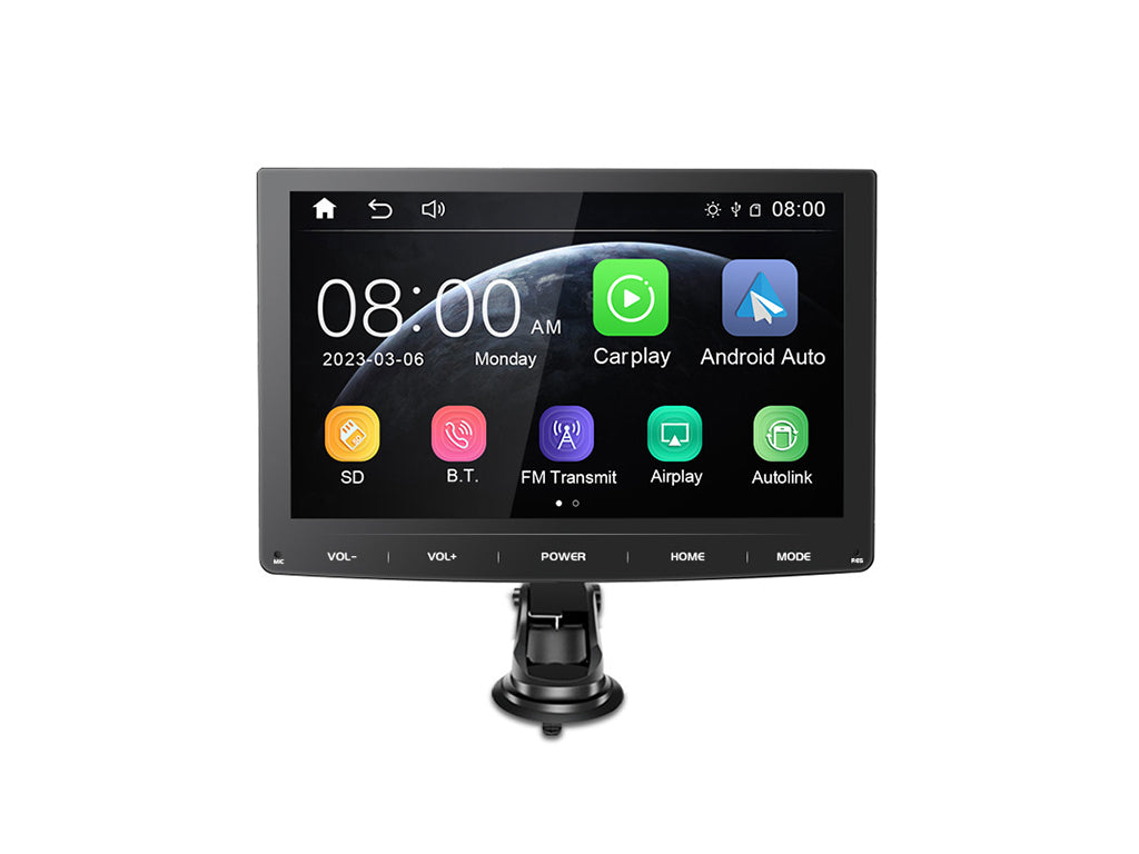 7" Portable CarPlay Android Auto Unit IPS Screen