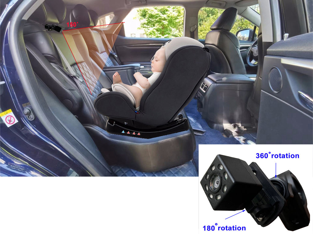 5" Baby Car Monitor Seat Bracket Camera Set