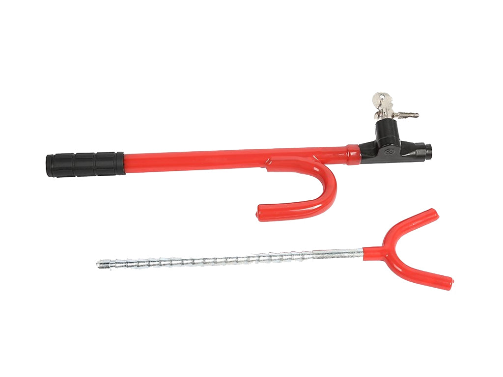 Car Steering Wheel Lock - Red