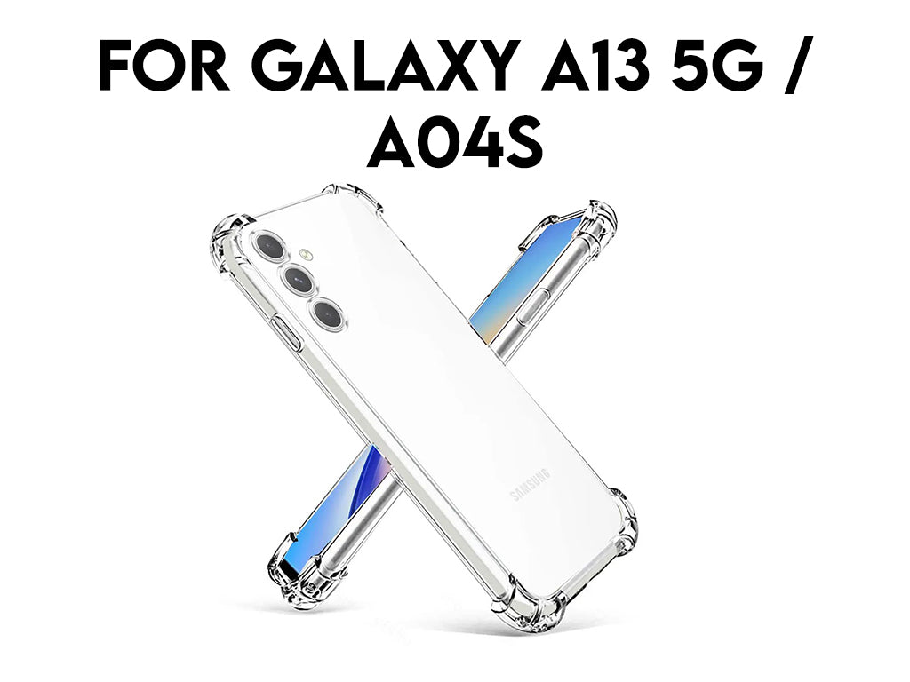 Galaxy A13 5G / A04S Transparent Shockproof TPU Case 1.5mm